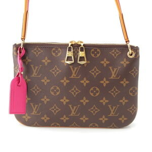 Louis Vuitton Monogram Loretta Shoulder Bag Pink Brown